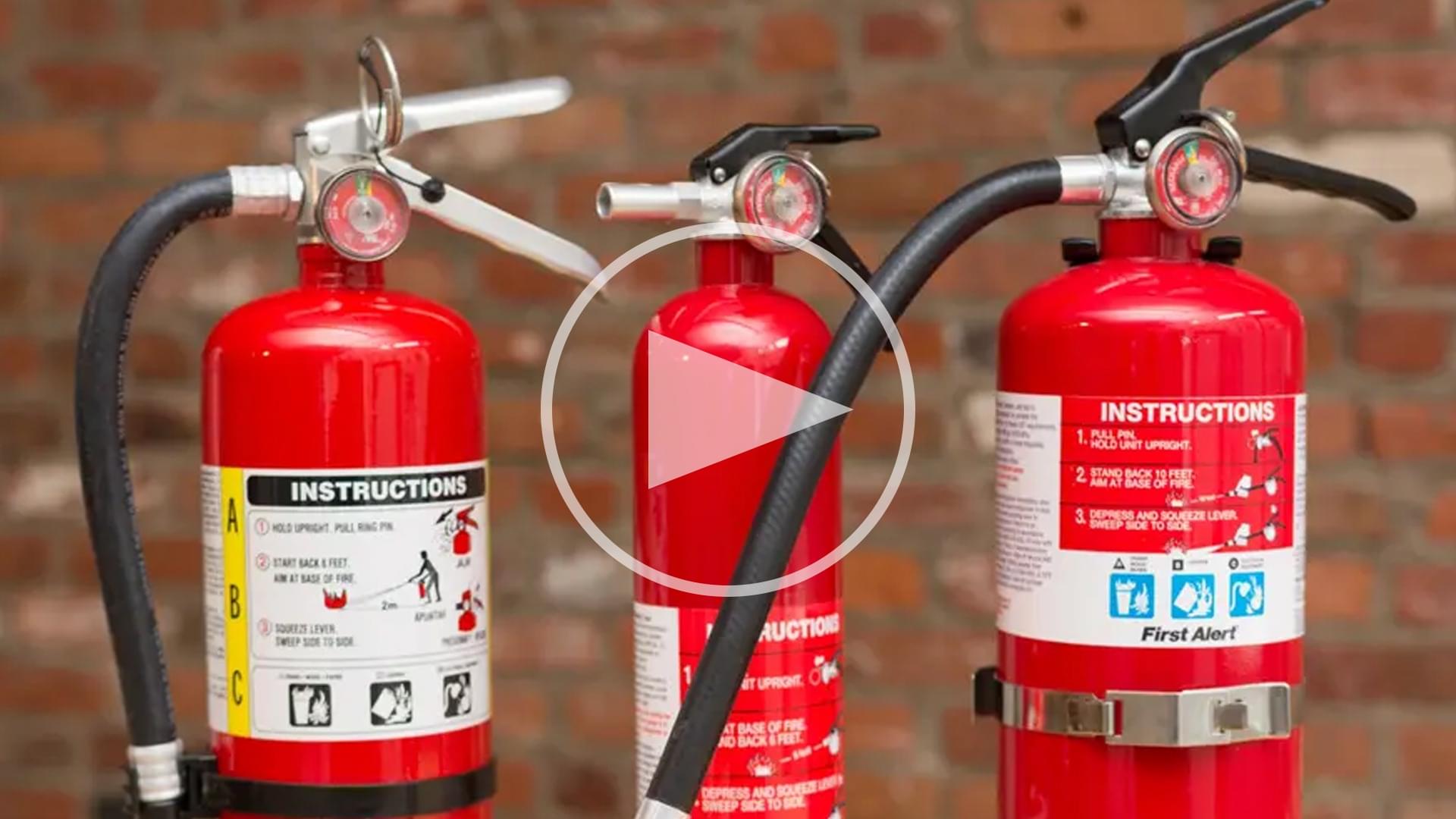 How To Operate A Fire Extinguisher
